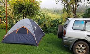 Camping in Uganda