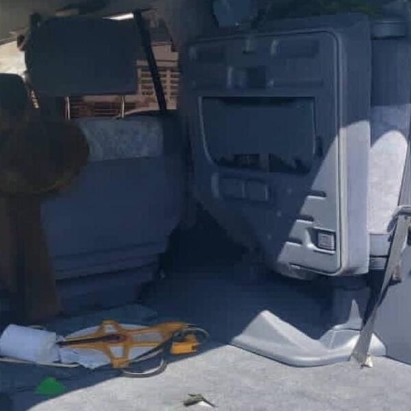 Land Cruiser Trunk Area