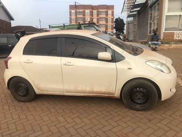 Toyota Vitz Car rental Uganda