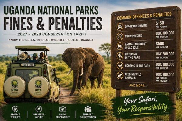 Uganda park fines