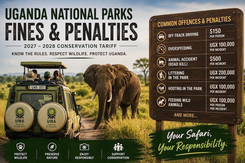 Uganda park fines